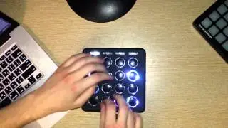Piano - finger drumming hip-hop performance (ableton, launchpad, midi fighter)