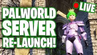 LAUNCH OF THE BEST PALWORLD SERVER || 🔴LIVE