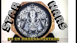 Decoración Star Wars / Calendario Maya  #tizonarte, #artecnc  #gcodeart Rosario - Argentina