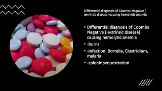 Medical Zone - Differential diagnosis of Coombs Negative  extrinsic disease causing hemolytic anemia