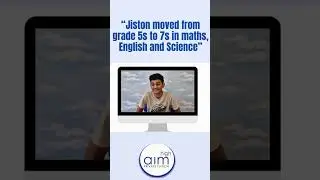 Jitson moved from grade 5s to 7s in maths, English and Science