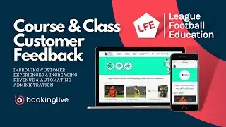 League Football Education | Online Course, Class & Club Scheduling & Booking System Case Study