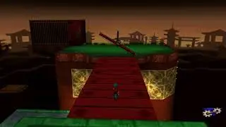 [PS1/RUS] Gex 2: Enter the Gecko - 16. [KUNG-FU THEATER] Samurai Night Fever