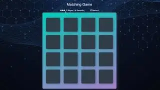 Match The Tiles Game made using Javascript