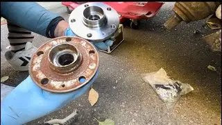 Chang your wheel bearing at home step by step