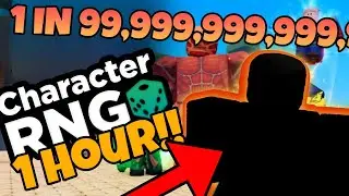 1 Hour Of Charecter RNG! | Roblox (i got something crazy!)