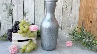 Серебряный сосуд для вина/imitation silver