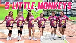 FIVE LITTLE MONKEYS HUMPTY DUMPTY | TIKTOK DANCE TREND 2024 | ZUMBA DANCE FITNESS
