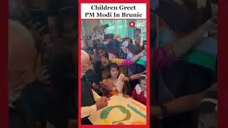 Prime Minister Narendra Modi shared a heartwarming moment with a young artist.
