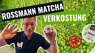 Rossmann Bio Matcha Tee Verkostung: Teepapst testet!