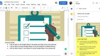 Infusing Google Keep into Slides and Docs
