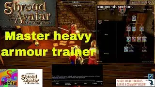 shroud of the avatar Mark the Master Heavy Armour Trainer