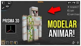 COMO MODELAR E FAZER ANIMAÇÕES NO PRISMA 3D | COMO USAR O PRISMA 3D NO CELULAR - Prisma 3D Tutorial