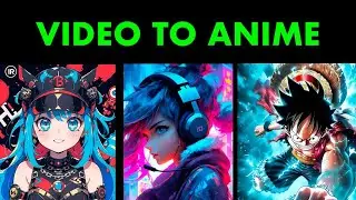How To Convert Video To Anime Video With AI | Lensgo AI Video Generator Tutorial