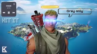 Grey Only in Fortnite Battle Royale (First Video) | Klop