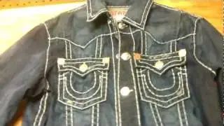 True Religion Jean Jacket Jimmy Super T