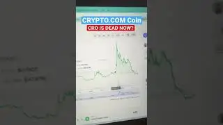 CRYPTO.COM COIN CRONOS Is GOING DOWN... #cro #crypto  #shorts