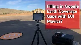 Filling Google Earth Holes with DJI Mavic 2 Pro.  Overlay an Orthomosaic on Google Earth