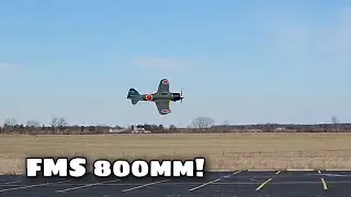 Repaired and Ready to Fly! FMS Zero 800mm!