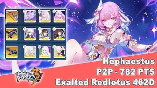Honkai Impact 3 - [P2P Gear] Exalted Redlotus 462D - Hephaestus