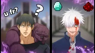 Gojo vs Toji fight in Minecraft...