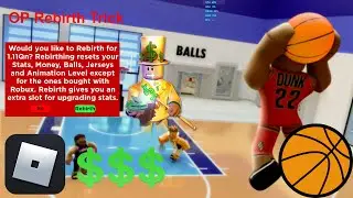 ROBLOX OP Rebirth TRICK -  Dunking Simulator