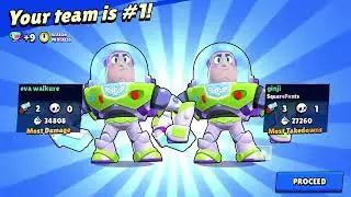 Brawl Stars Bazz Lightyear gameplay