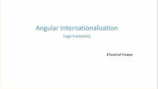 Angular Internationalization | multilingual | ngx-translate (add language file manually- no loader)