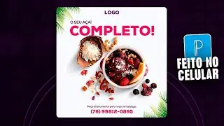 COMO FAZER ARTE DE AÇAÍ - PIXELLAB E LIGHTROOM