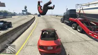 Grand Theft Auto V 2 Серия. Прохождение, облажался в клубе, собака потрахун и многое другое