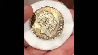 5 марок 1902 UNC Огненная Патина