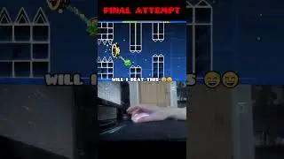 Geometry Dash: IMPOSSIBLE 10 Attempts Challenge! 😱