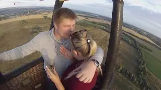 Предложение на небесах. как это романтично!