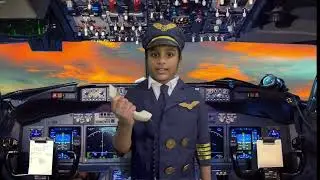 Indian school Dammam.Sana the little pilot