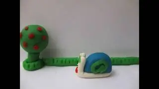 SNAIL AND TREE / Улитка и дерево play doh mini movie