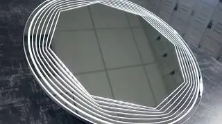 Круглое led зеркало Eternity от производителя Round led mirror Eternity