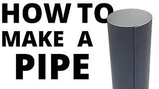 How to Make a Sheet Metal Pipe with just a Hand Brake
