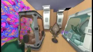 Sims 4 modern Castle science lab tour (High Resolution coming) Part 10