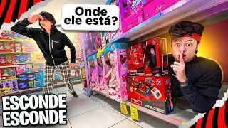 ESCONDE ESCONDE NA LOJA DE BRINQUEDOS!