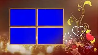 wedding photo frame green screen hd project | Ab Green VFX