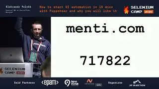 How to start UI automation in 15 mins with Puppeteer (Oleksandr Pelykh, Ukraine) [RU]