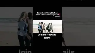 September Walking Challenge - join me