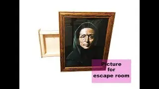 Picture for escape room. Картина с тайником для квеста.