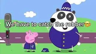 Peppa gets ran over and came back and ran over someone