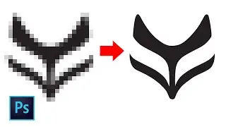 How to Depixelate Logos and Convert into High Quality Logos in Photoshop