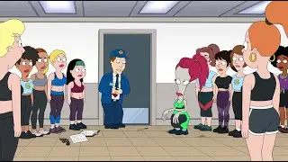 American Dad - Roger shoots the inspector
