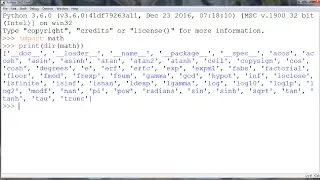 How to See the Available Methods in a Module in Python programming language
