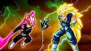 Goku Black Purgation OP (all form) VS Super Vegito AI in Jump Force Mugen