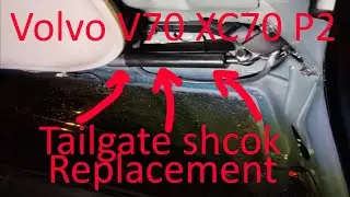 Volvo V70 XC70 P2 00-07 Tailgate/Liftgate Shock/Strong Arm Replacement