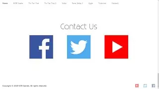 Simple Web Page Design in HTML and CSS Demo